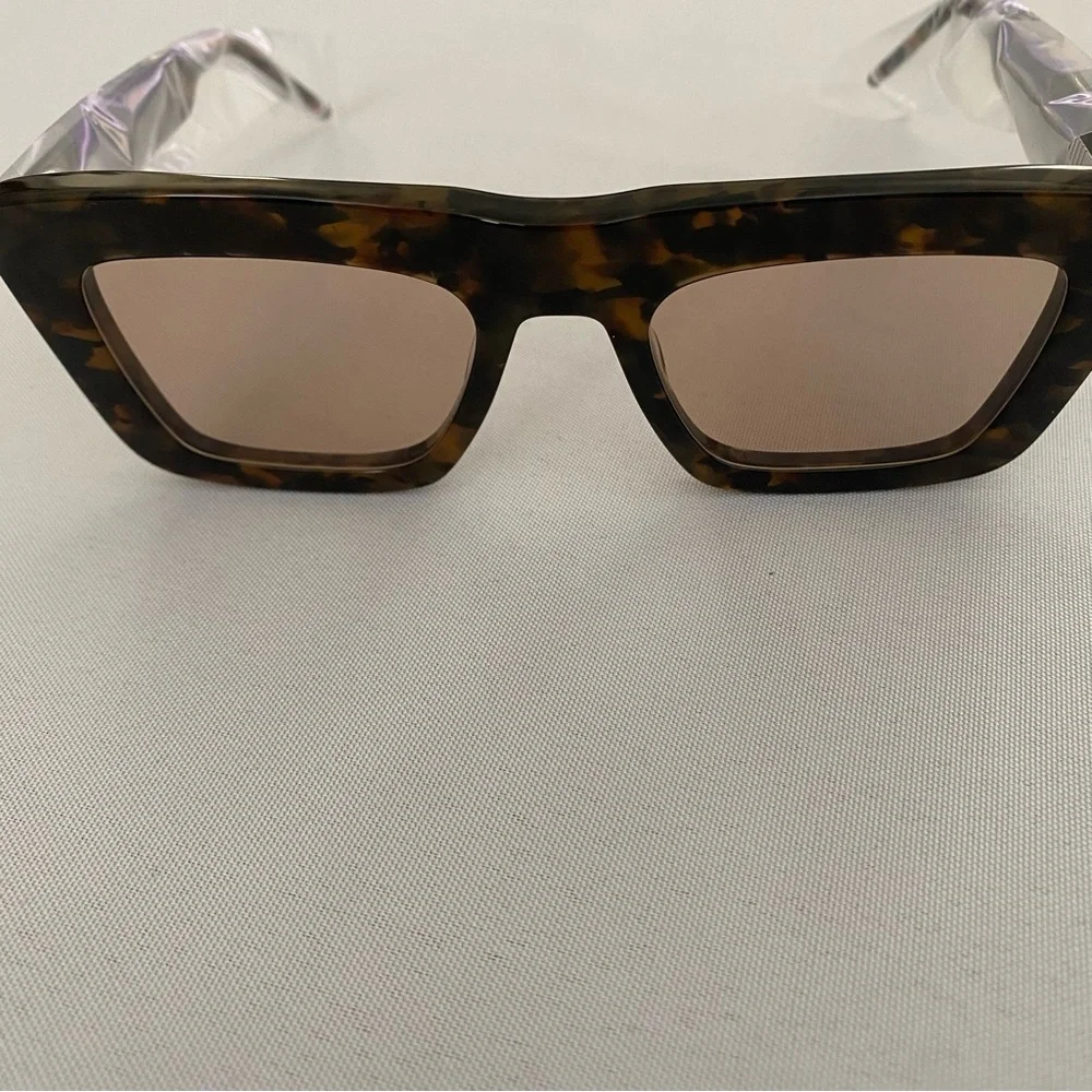 Thom Browne Womens Sunglasses 52mm Square 100% UV Protection Tortoise Luxury NWT